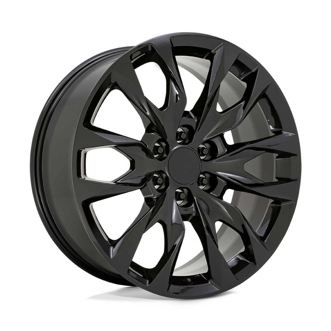 Performance Replicas PR210 22x9 6x5.5 Gloss Black Wheel 22" 28mm Rim
