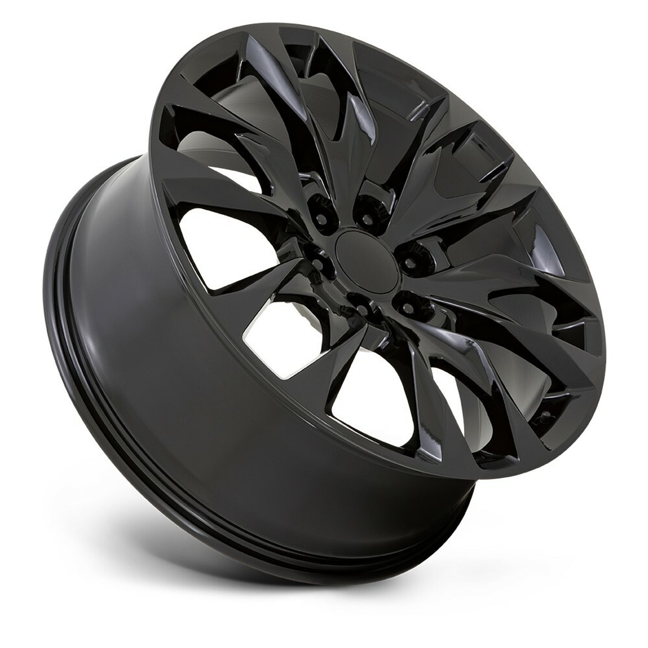 Performance Replicas PR210 22x9 6x5.5 Gloss Black Wheel 22" 28mm Rim