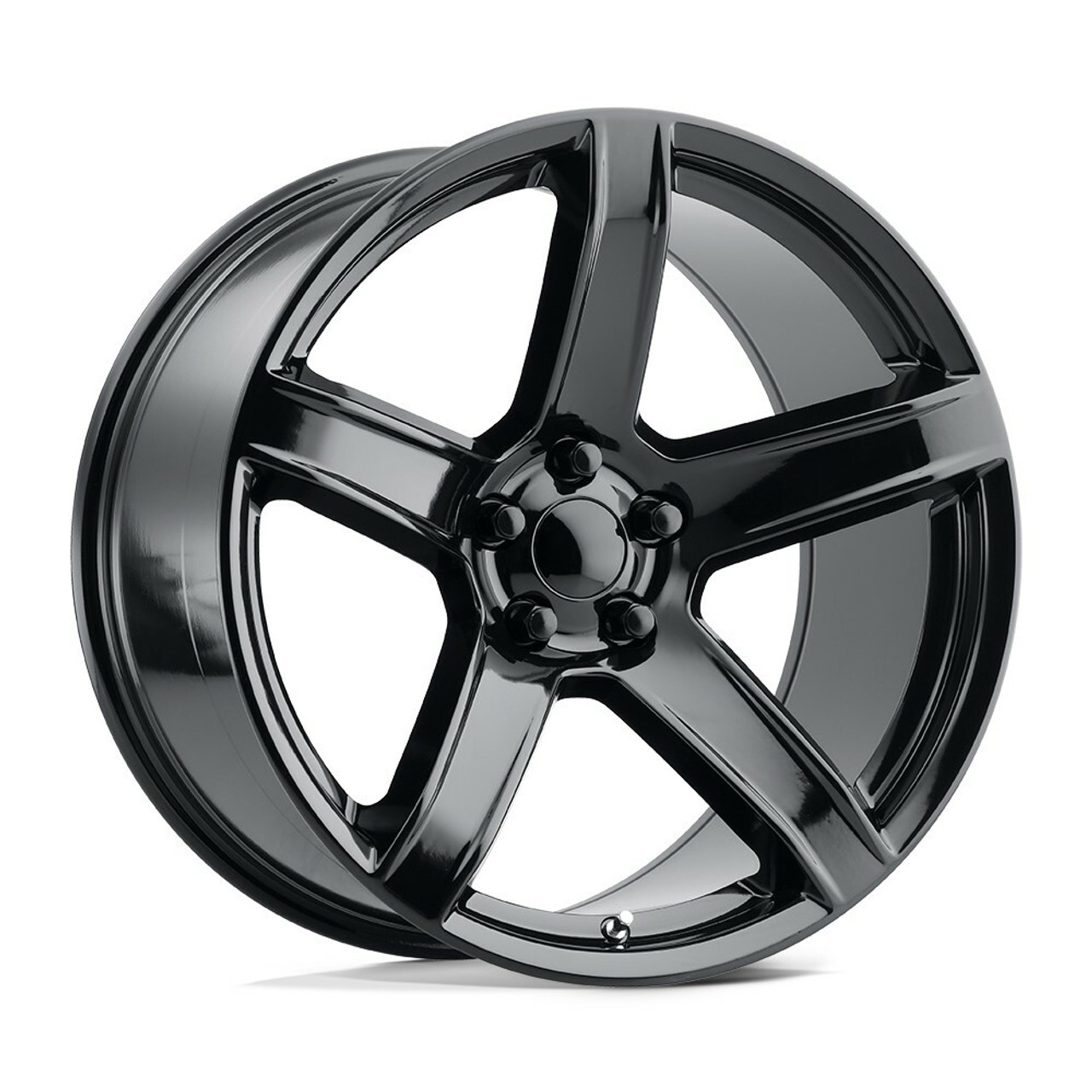 Set 4 Performance Replicas PR209 20x10.5 5x115 Gloss Black Wheels 20" 22mm Rims