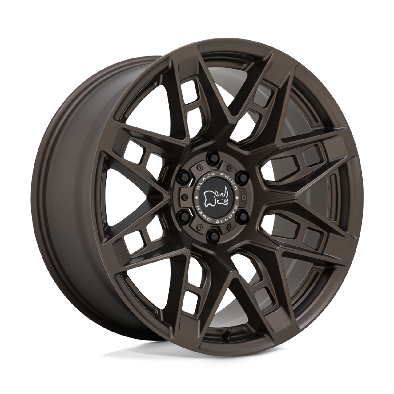 Black Rhino Caprock 18x9.5 5x5.0 Matte Bronze Wheel 18" -18mm Rim