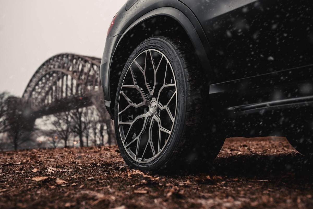 Set 4 Niche M262 Mazzanti 20x9 5x112 Black Brushed Face Wheels 20" 27mm