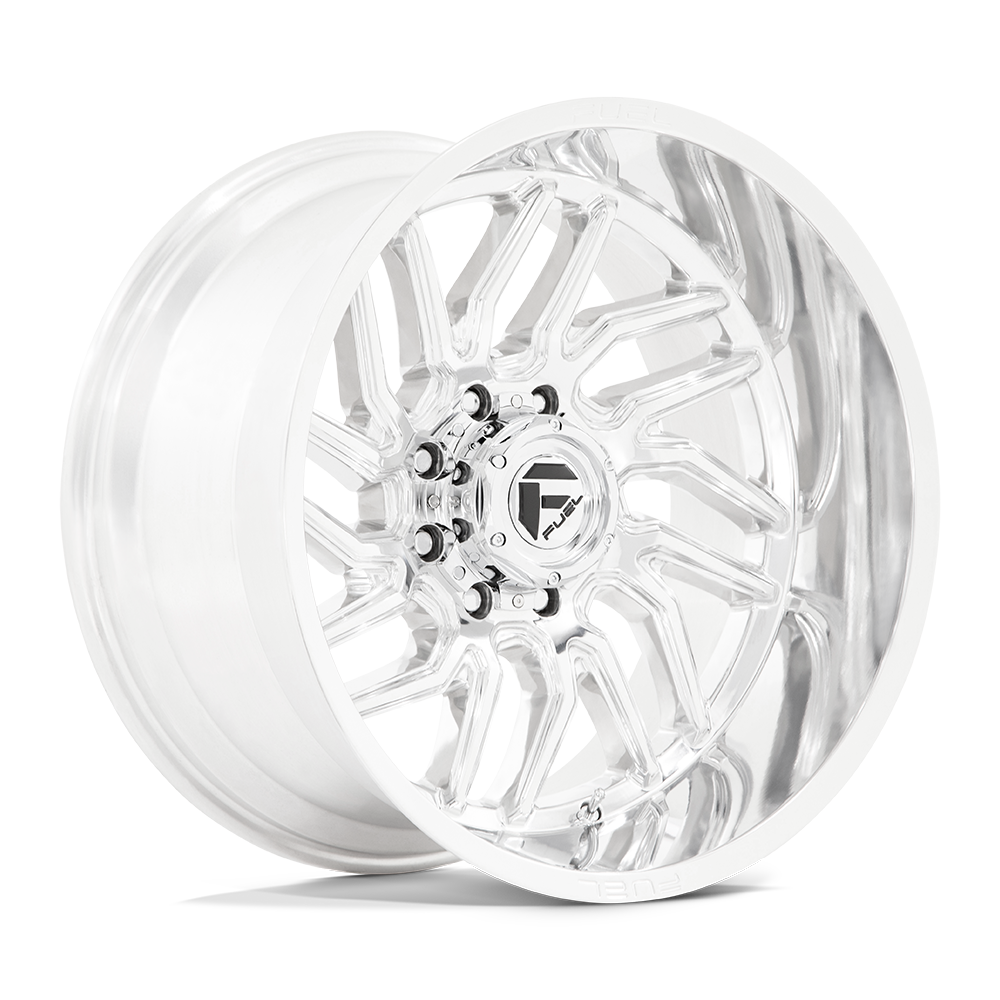 Set 4 20" Fuel D809 Hurricane 20x9 5x5.5 1mm Polished Milled Wheels Truck Rims