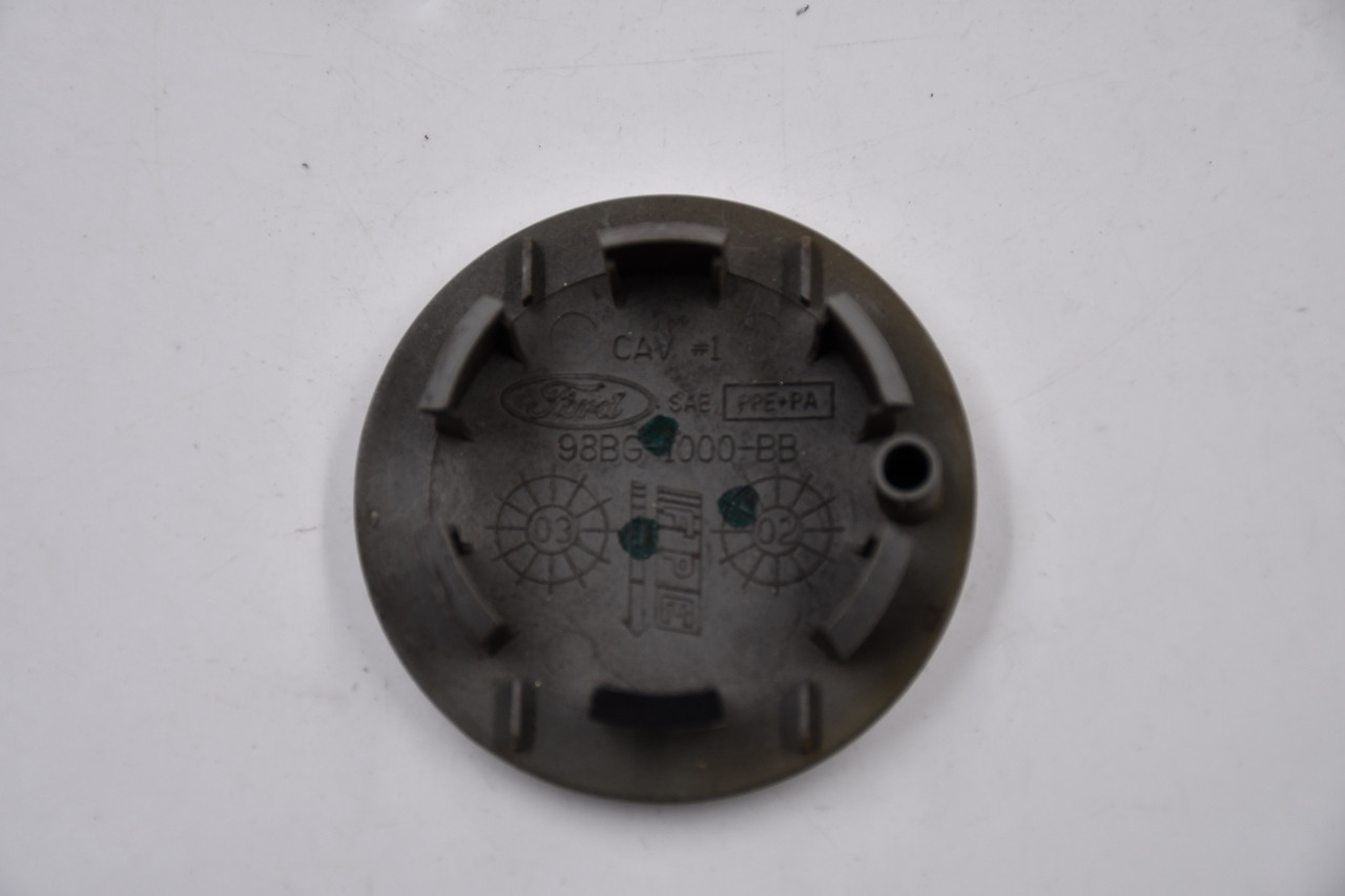 Ford Mercury Cougar Silver Wheel Center Cap Hub Cap 97BG-1000-BB 2.5"