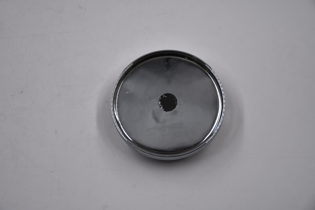 Blank Chrome Wheel Center Cap Hub Cap C-609(NL) 2.375" No Logo/Inset