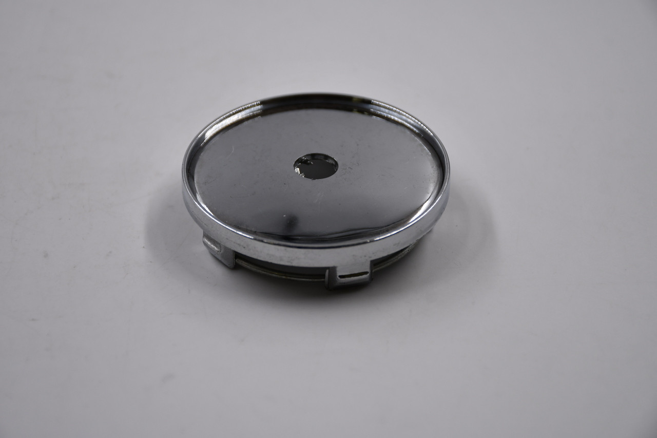 Blank Chrome Wheel Center Cap Hub Cap C-609(NL) 2.375" No Logo/Inset