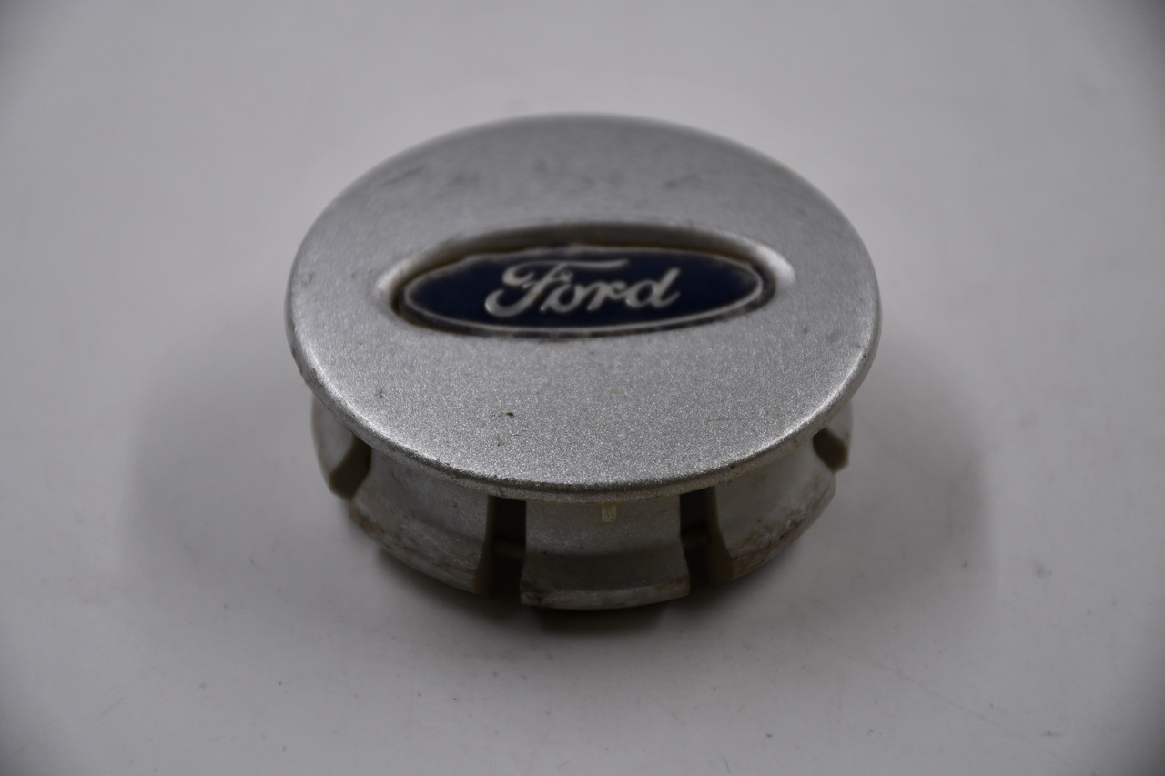 Ford Silver w/Blue & Chrome Logo Wheel Center Cap Hub Cap YL84-1A096-FA(sil) 2.125" 01-'07 Escape OEM