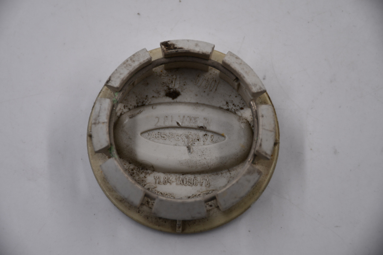 Ford Silver w/Blue & Chrome Logo Wheel Center Cap Hub Cap YL84-1A096-FA(sil) 2.125" 01-'07 Escape OEM