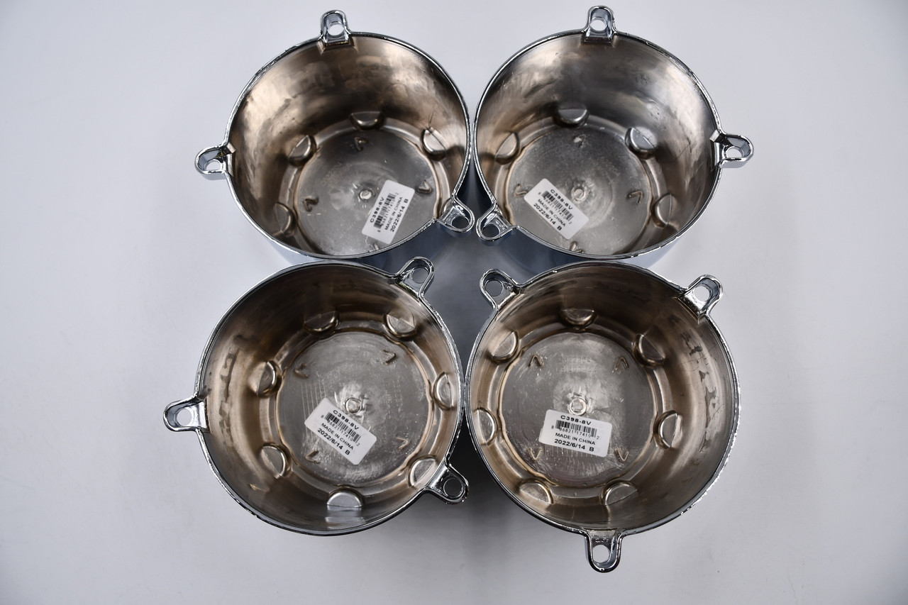 Replacement Vision Wheel C398-8V chrome center cap for missing or damaged wheel cap