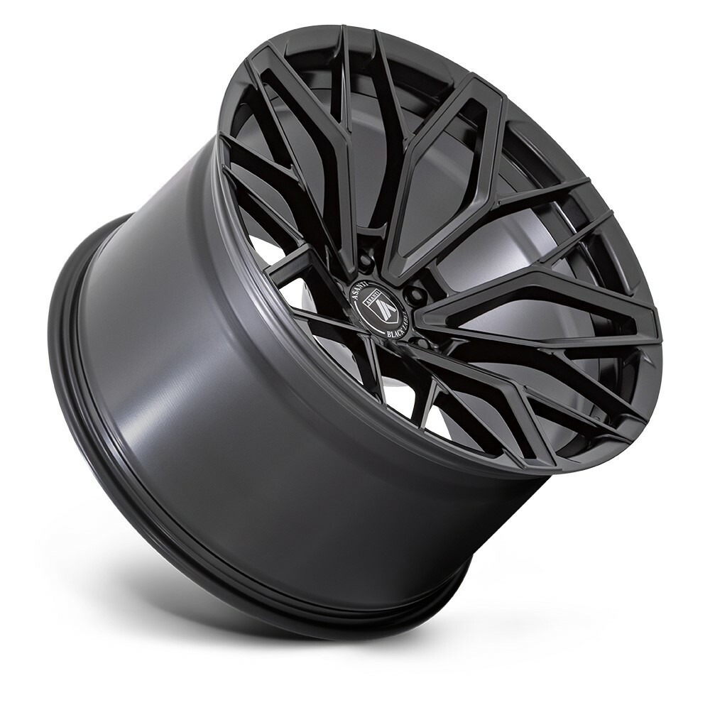 20" Asanti Black ABL-39 Mogul 20x9.5 5x115 Satin Black Wheel 15mm SUV Car Rim
