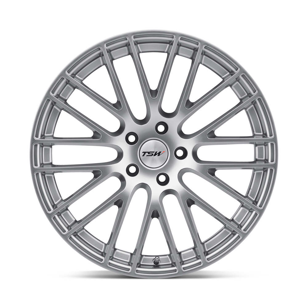 TSW Max 18x9.5 5x120 Hyper Silver Wheel 18" 45mm Rim