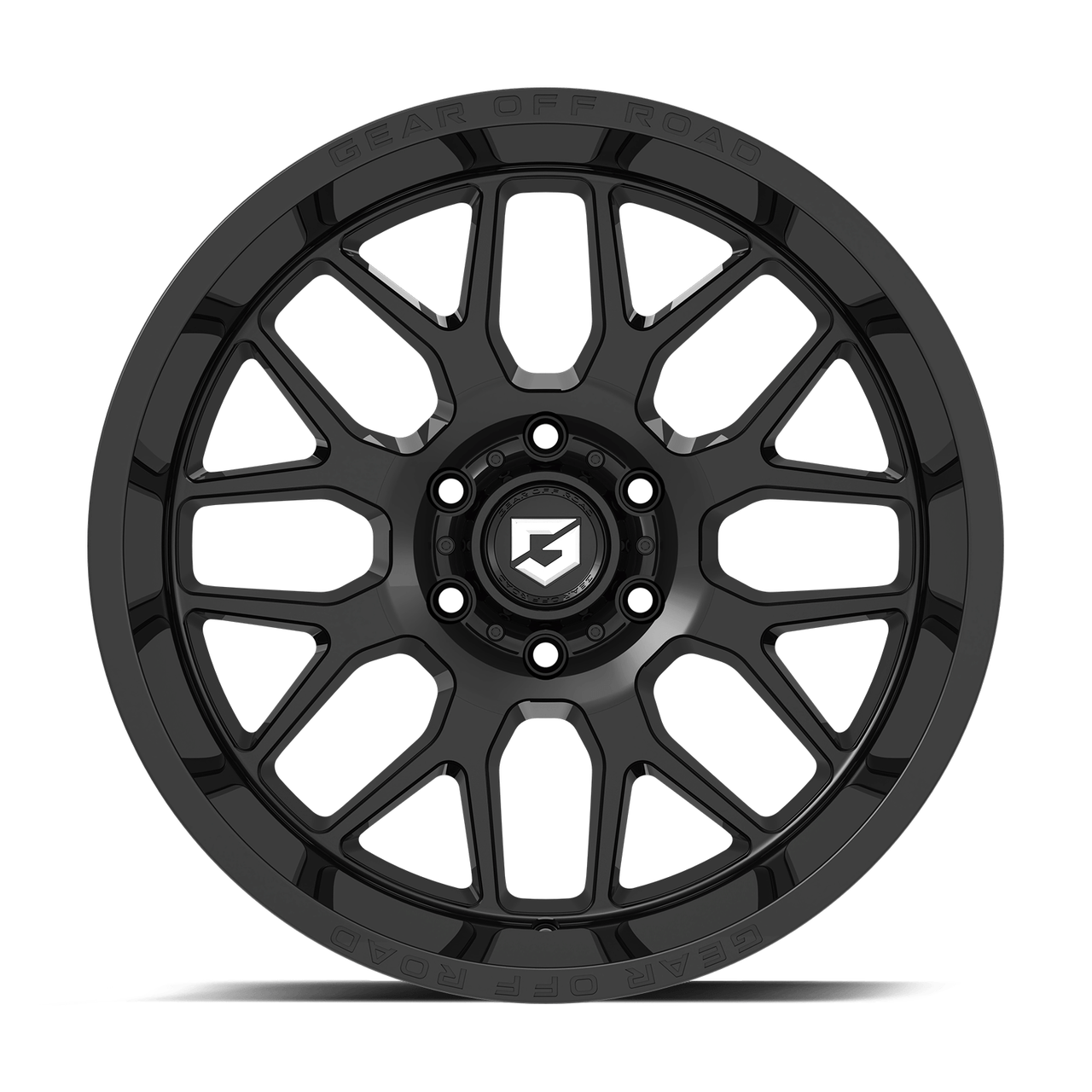Set 4 18" Gear Off Road 763B Raid  18x9 Wheels 6x5.50 +18mm