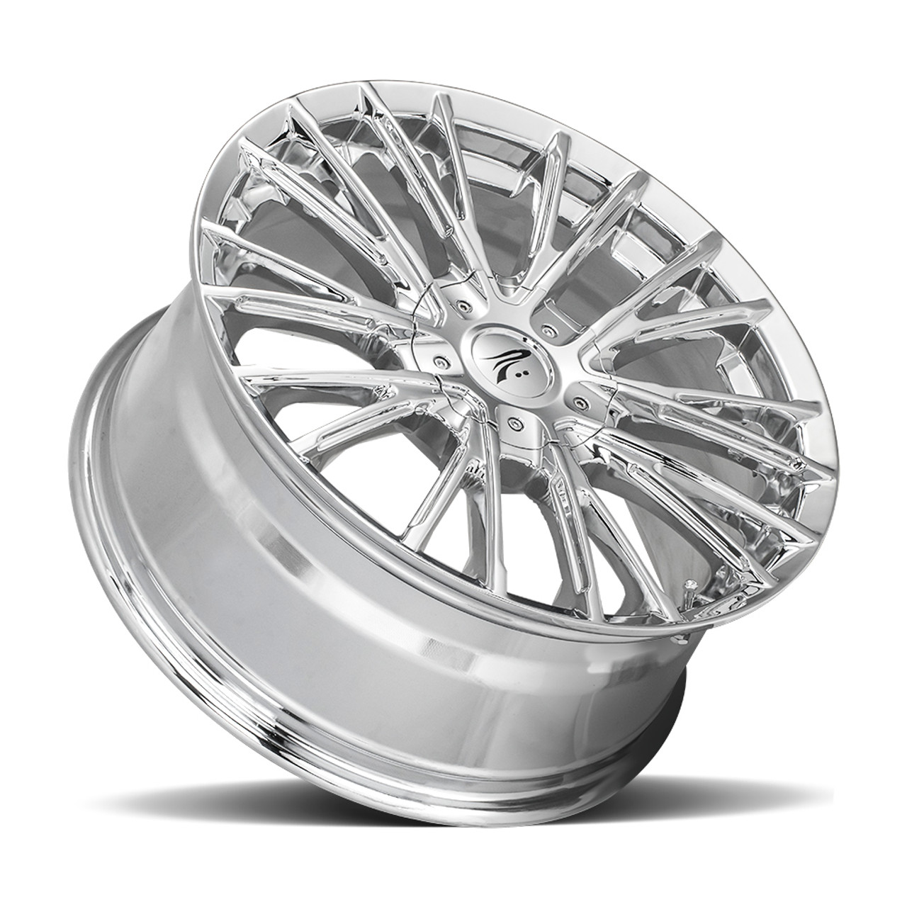 16" Platinum 437C Genesis 16x7 5x112 5x120 Chrome Plated Wheel 40mm Street Rim