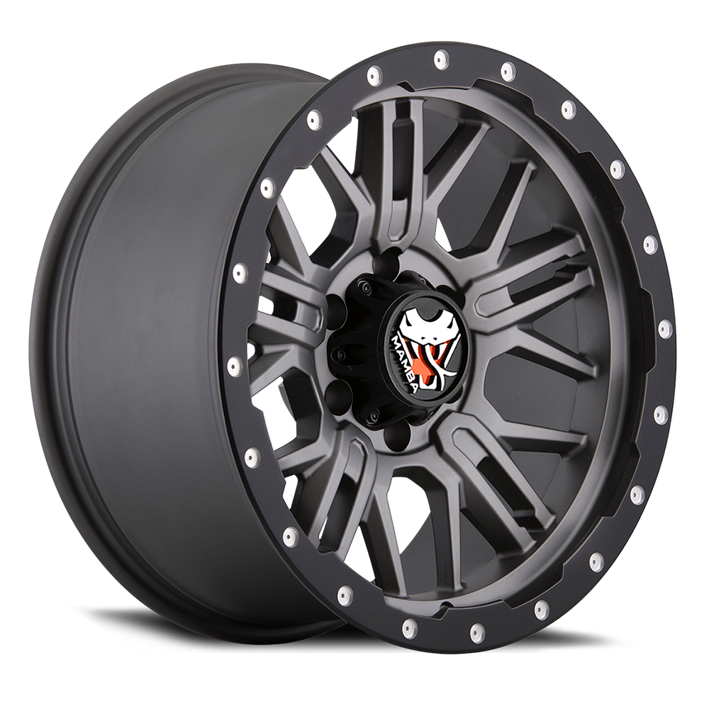 Set 4 18" Mamba 597MG M25  18x9 Wheels 6x5.50 +12mm