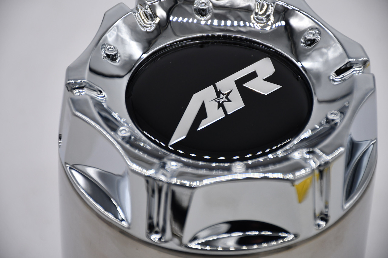 American Racing 1425000016 142500011 Stainless Steel Wheel Center Cap 4.5"