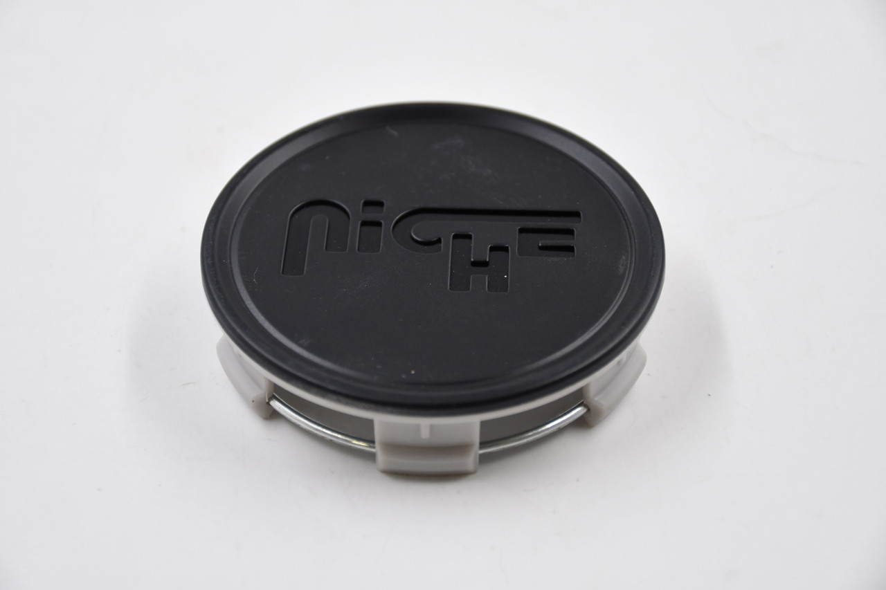 Niche Satin Black Wheel Center Cap 1003-24MBL 5/6Lug M238 Rainier M239 Rainier