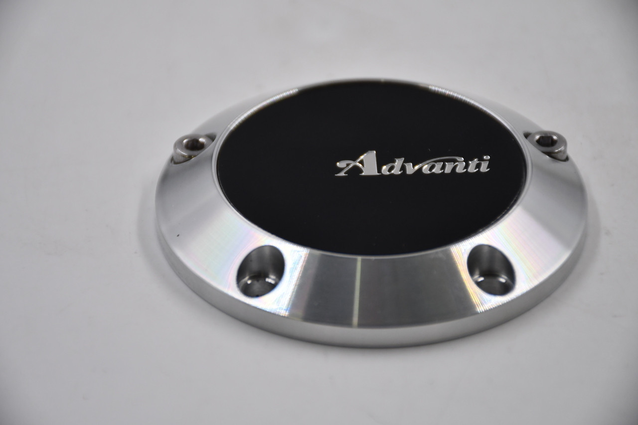 Advanti Brushed AluminumWheel Center Cap Hub Cap ADVANTI(2.75)MAC 2.75"