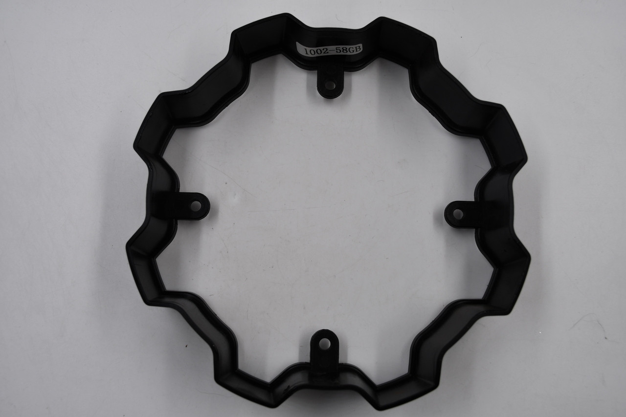 Fuel Wheels Gloss Blak Wheel Center Cap Hub Cap 1002-58GB 8.5" Spacer/Extension