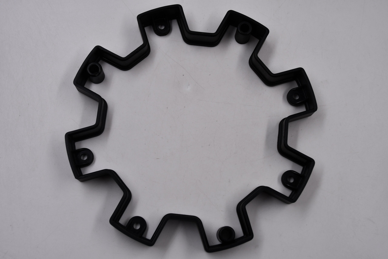 Blank Black Wheel Center Cap Hub Cap SPACER/7/BLK 7" No Logo/Inset