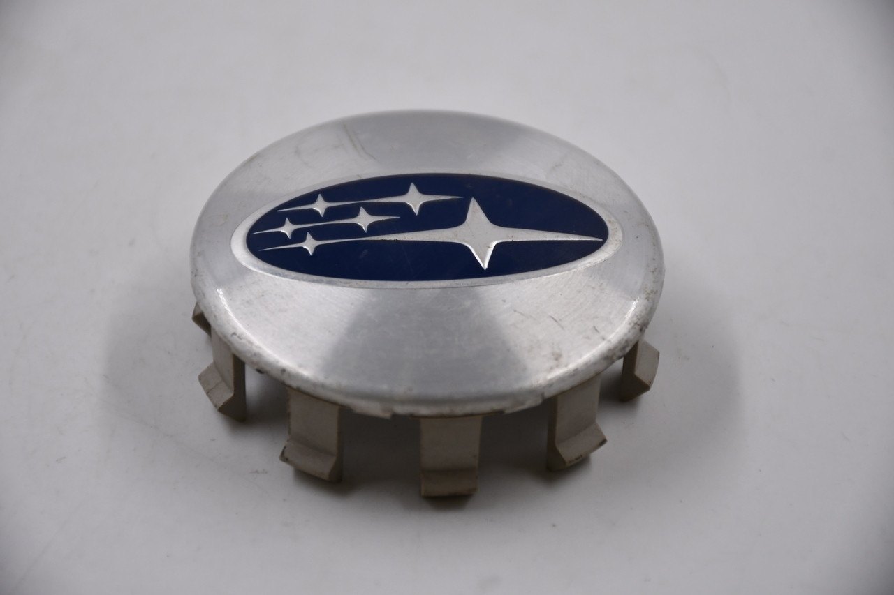 Subaru Machined w/ Blue & Aluminum Logo Wheel Center Cap Hub Cap B315SAJ100 2.25" OEM SUBARU LEGACY FORESTER