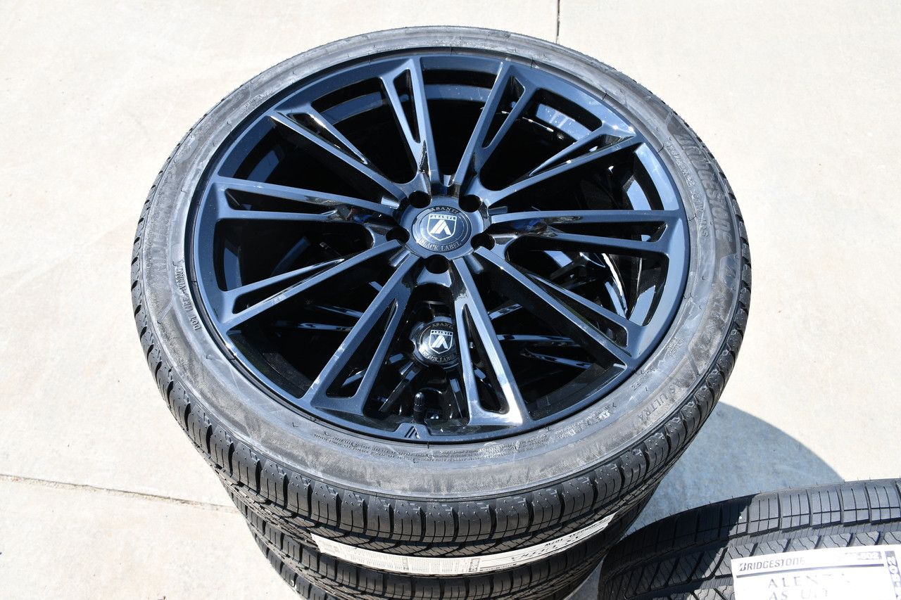 22x9 Asanti Corona Wheel Tire Package 275/40R22 Bridgestone 5x112 For Audi RS Q8