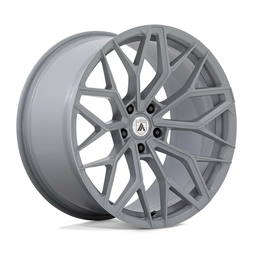 Asanti Black ABL-39 Mogul 20x10.5 5x120 Two Toned Battleship Gray Wheel 20" 20mm