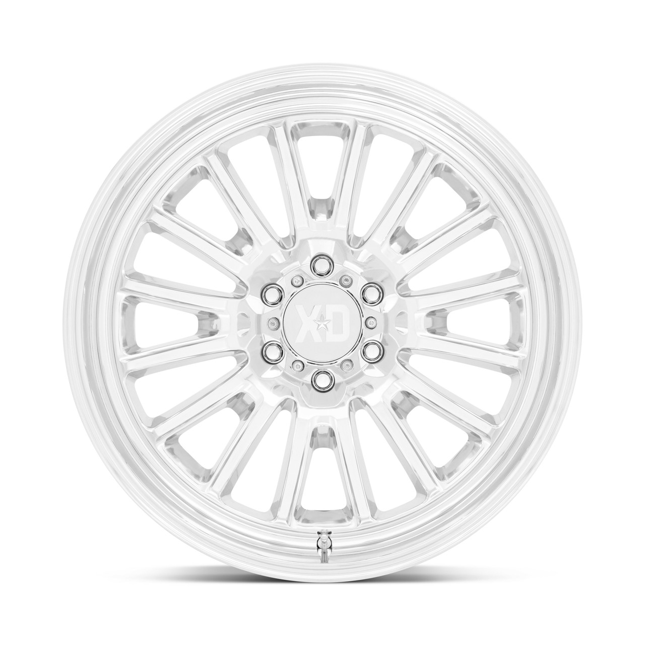 XD XD864 Rover 22x12 6x5.5 Polished Wheel 22" -44mm Rim