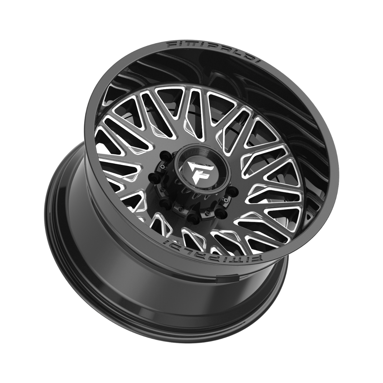 20" Fittipaldi Off Road FA07BM 20x12 Gloss Black Wheel 6x135 6x5.5 -44mm Rim