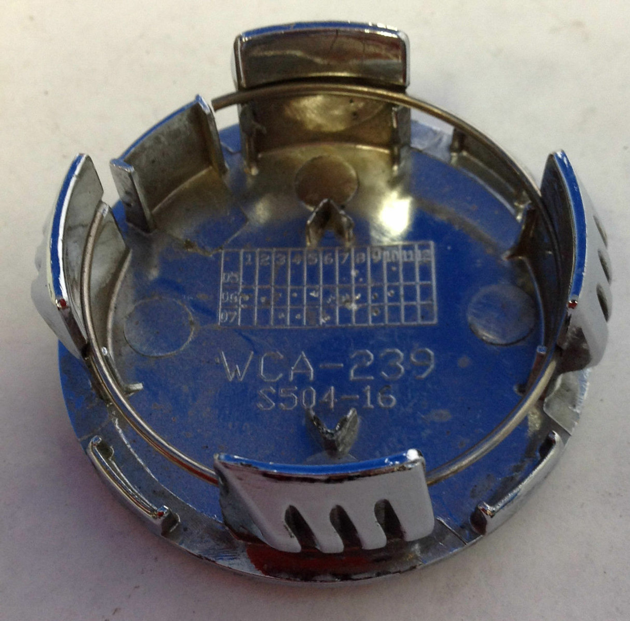 GS Aftermarket Chrome Wheel Center Cap WCA-239 2" Inner Diameter