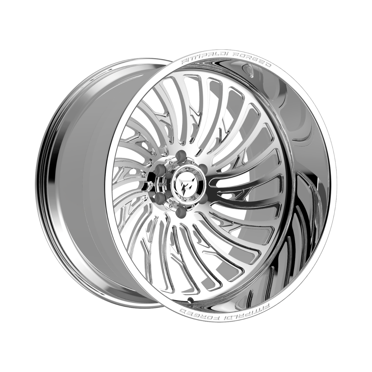 26" Fittipaldi Off Road FTF507P 26x16 Polished 8x170 Wheel -101mm Truck Rim