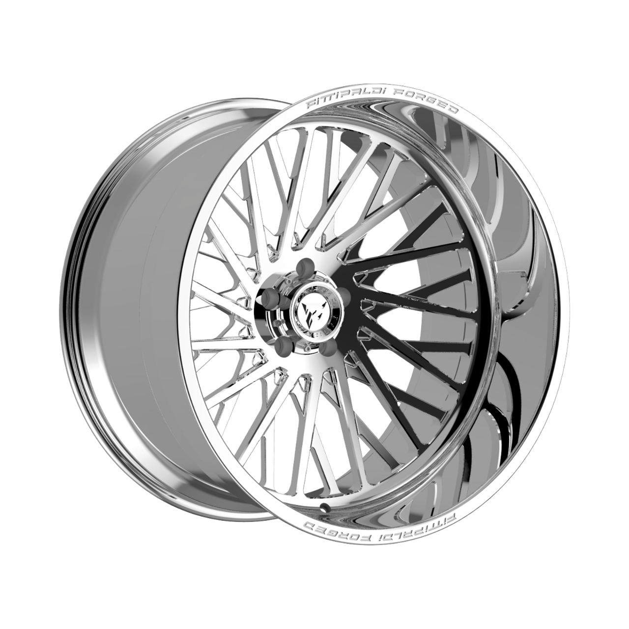 Set 4 30" Fittipaldi Off Road FTF501P 30x16 Polished 8x6.5 Wheels -101mm Rims
