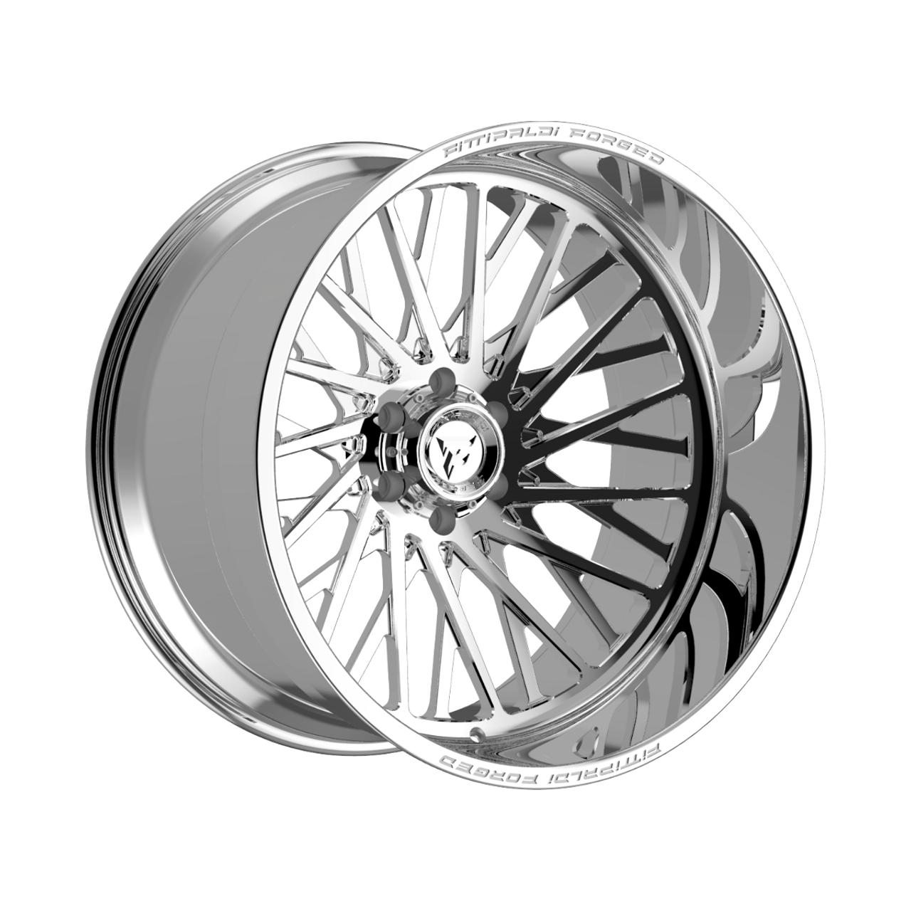 Set 4 30" Fittipaldi Off Road FTF501P 30x16 Polished 8x6.5 Wheels -101mm Rims