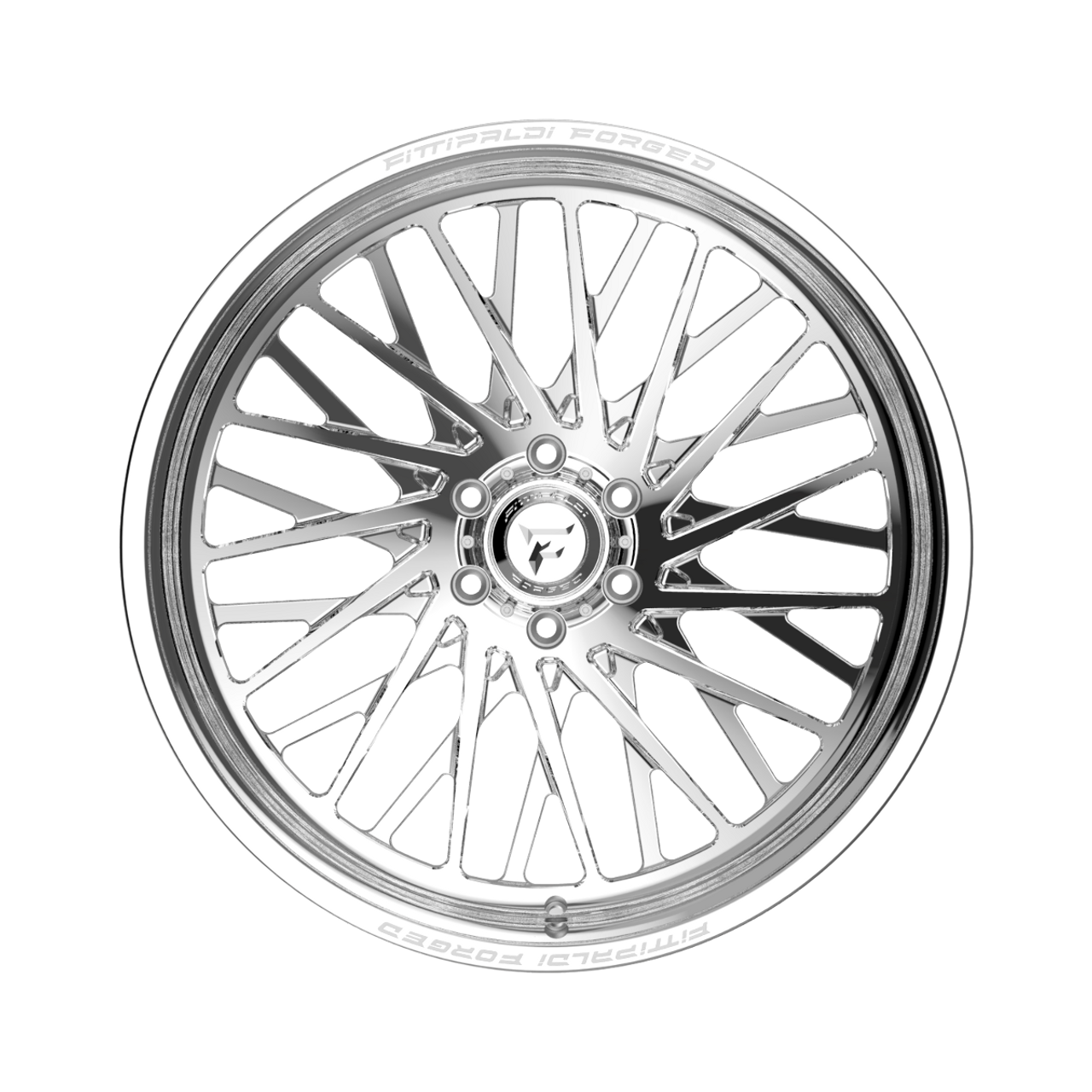 Set 4 30" Fittipaldi Off Road FTF501P 30x16 Polished 8x6.5 Wheels -101mm Rims
