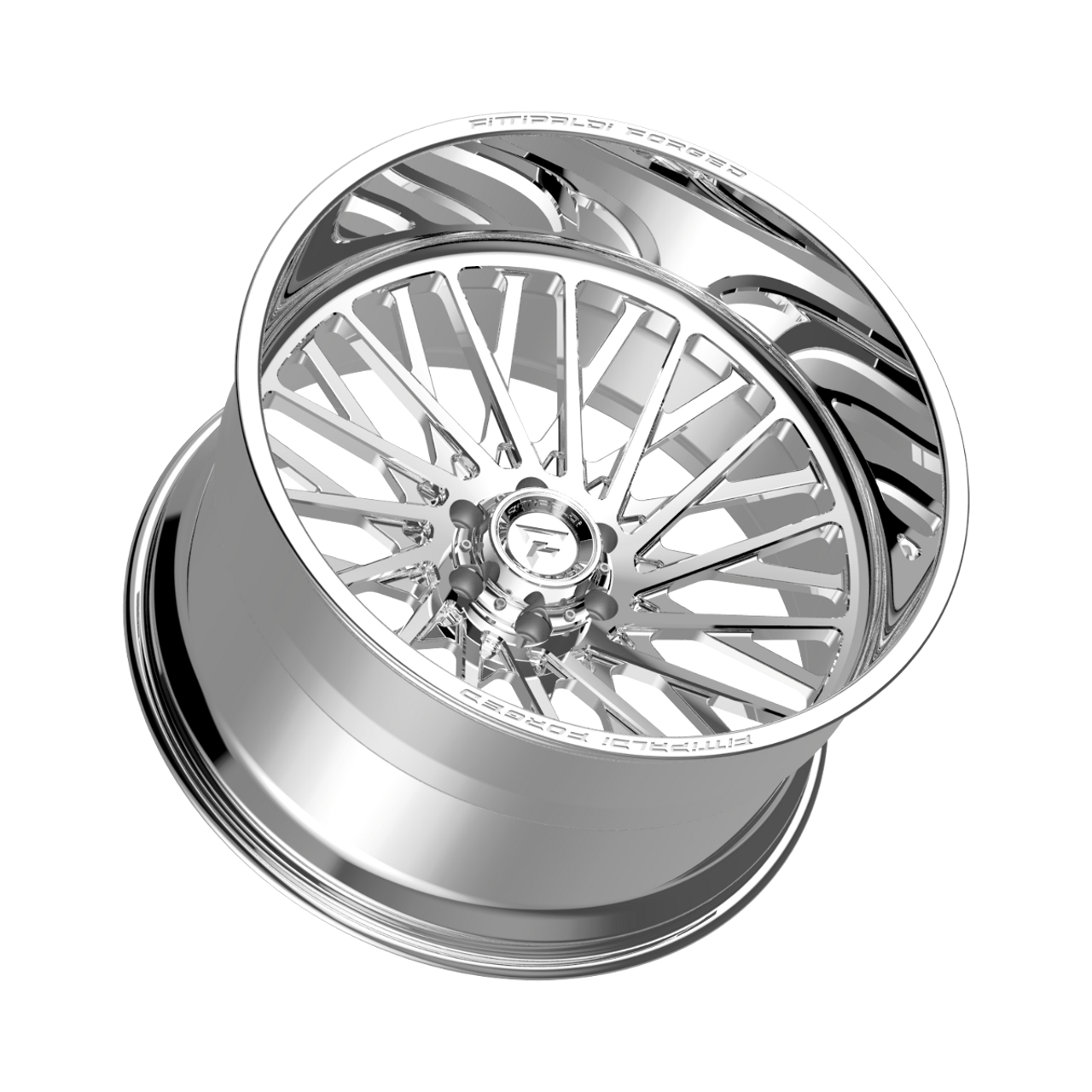Set 4 30" Fittipaldi Off Road FTF501P 30x16 Polished 8x6.5 Wheels -101mm Rims