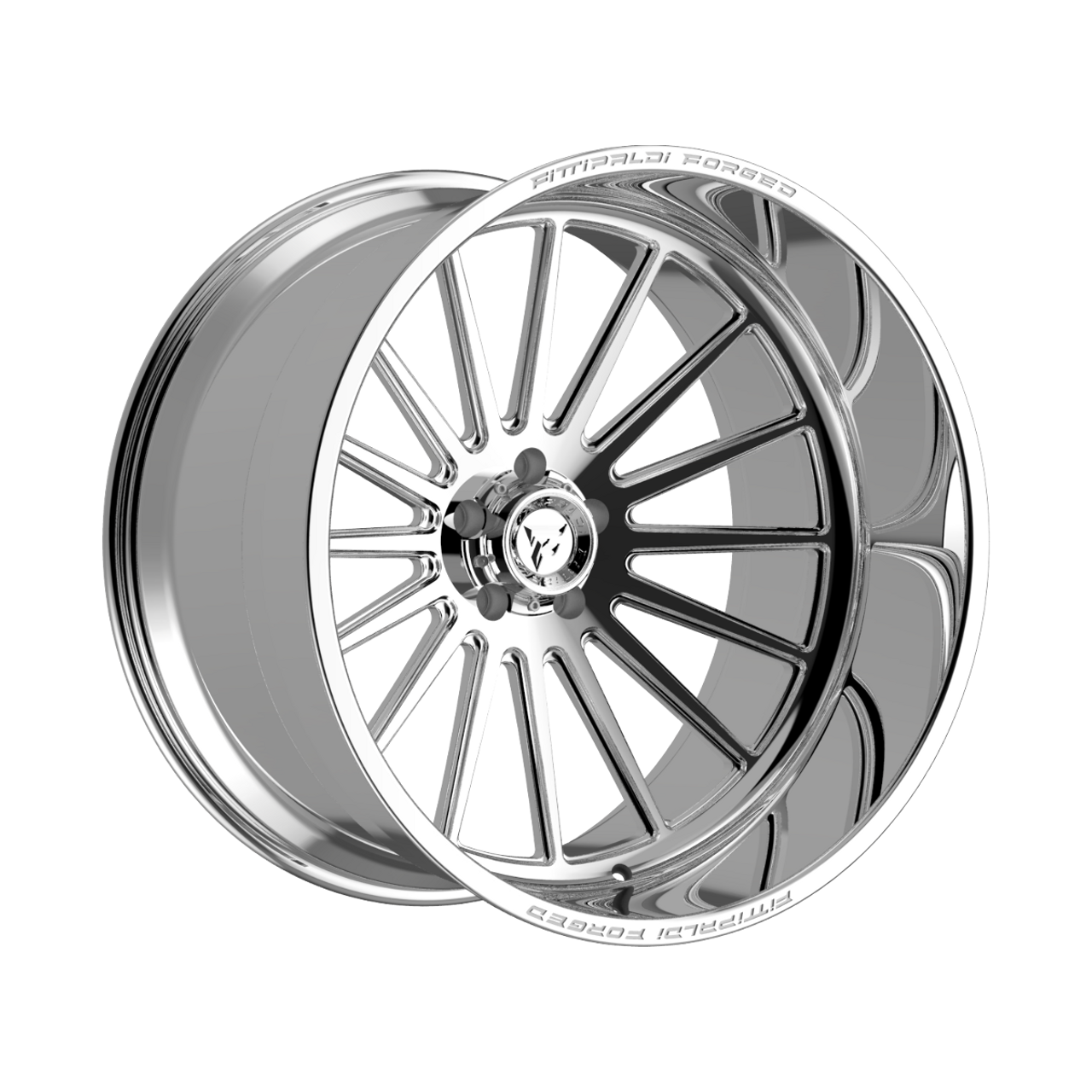Set 4 24" Fittipaldi Off Road FTF504P 24x14 Polished 5x5 Wheels -76mm Truck Rims Set 4 24" Fittipaldi Off Road FTF504P 24x14 Polished 5x5 Wheels -76mm Truck Rims
