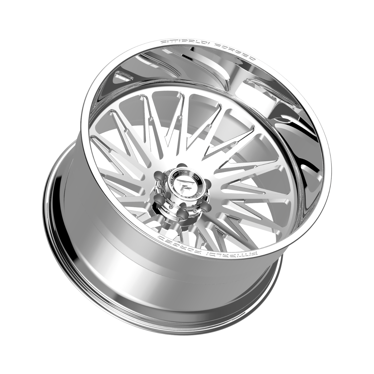 Set 4 26" Fittipaldi Off Road FTF506P 26x16 Polished 8x170 Wheels -101mm Rims