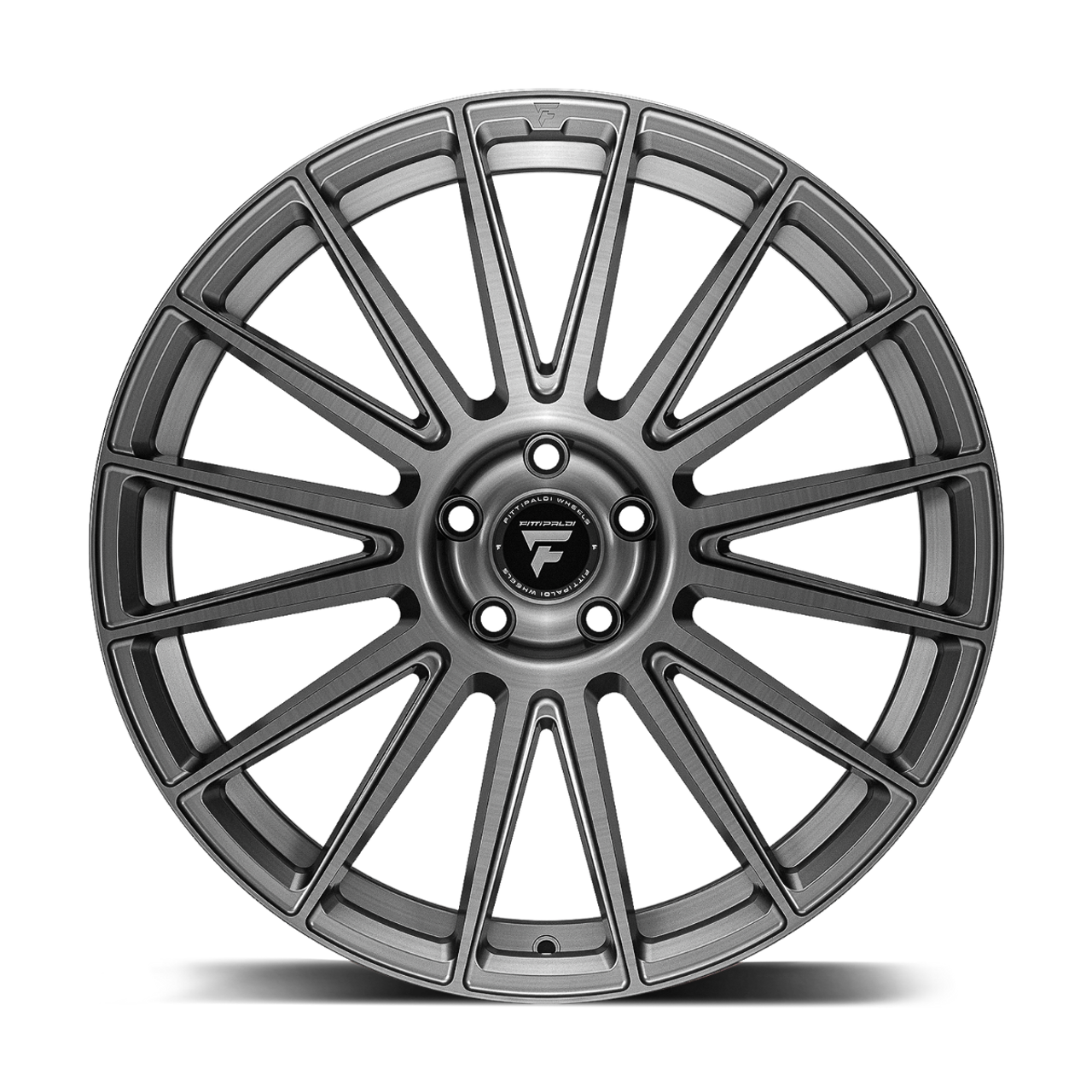 22" Fittipaldi 363BS 22x9.5 Brushed Silver 5x112 Wheel 30mm Rim