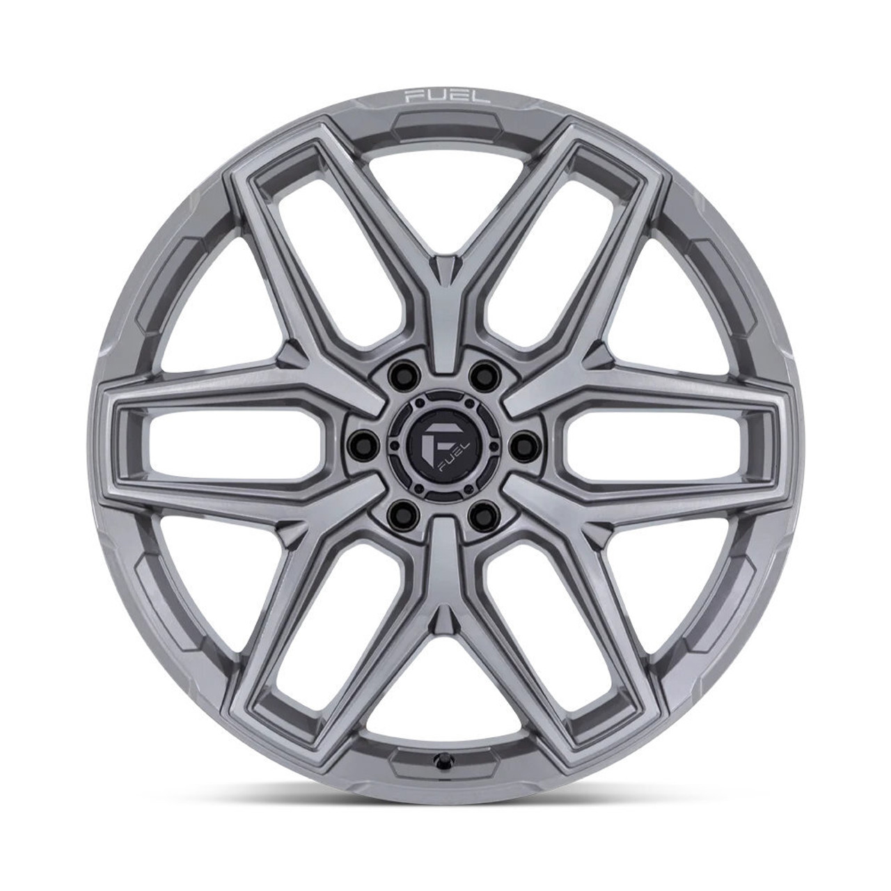 18" Fuel Flux FC854 18x9 6x135 20mm Platinum For Ford Lincoln Truck SUV Wheel