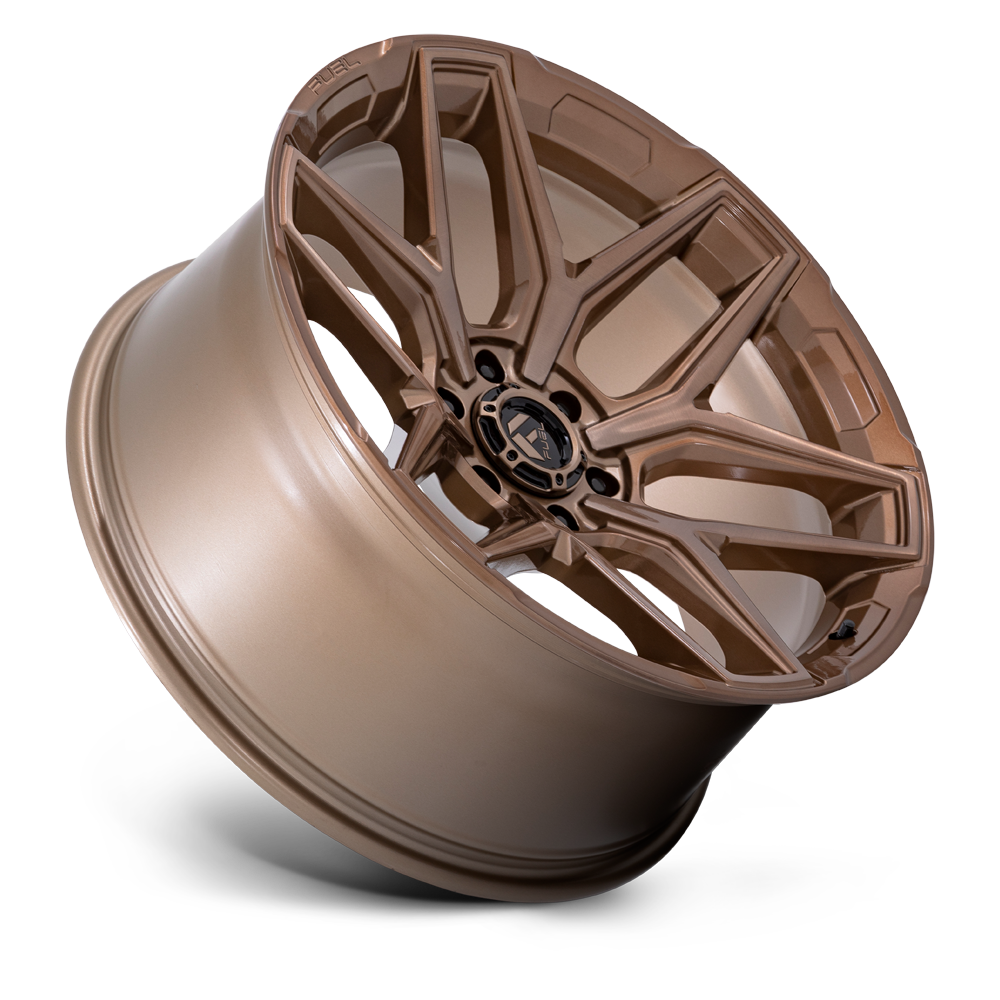 20" Fuel Flux 20x9 6x5.5 1mm Platinum Bronze Wheel For Chevy GMC Ram Cadillac