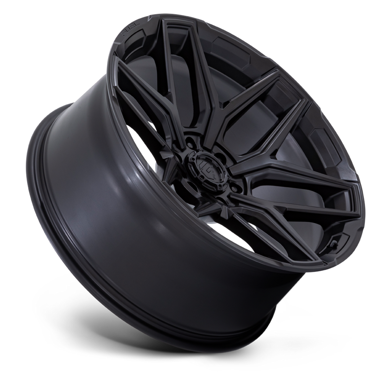 Fuel 1PC Flux 22x10 6x5.5 Blackout Wheel 22" -18mm Rim