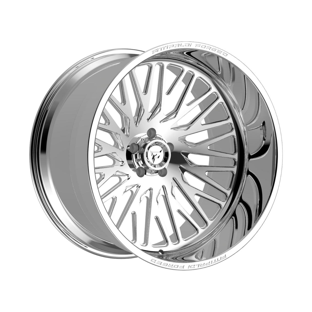30" Fittipaldi Off Road FTF500P 30x16 Polished Wheel 8x6.5 -101mm Rim