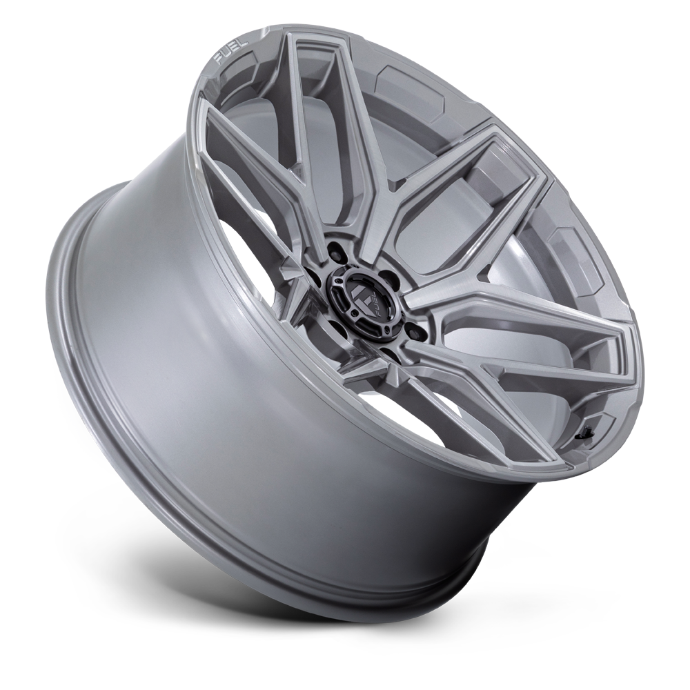 Set 4 20" Fuel Flux 20x9 6x4.5 20mm Platinum Wheels Truck SUV Rims