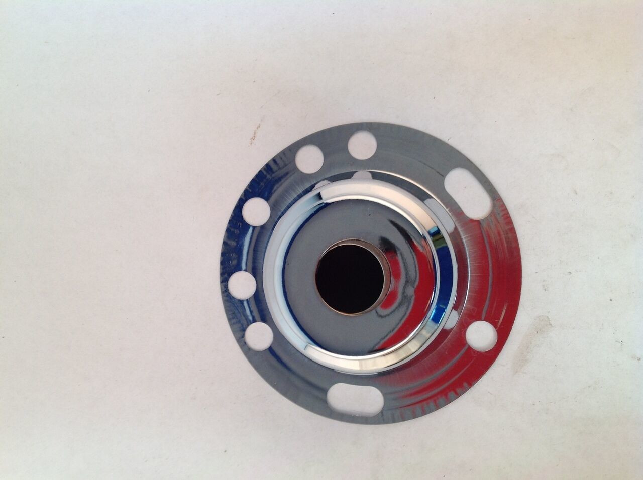 Blank Aftermarket Alloy Truck Wheel Center Hub Cap Chrome Custom 6.5" BLA19