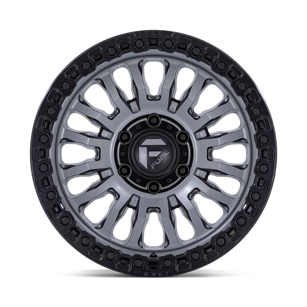 Set 4 20" Fuel FC857 Rincon 20x9 8x170 1mm Matte Gunmetal Black Offroad Wheels