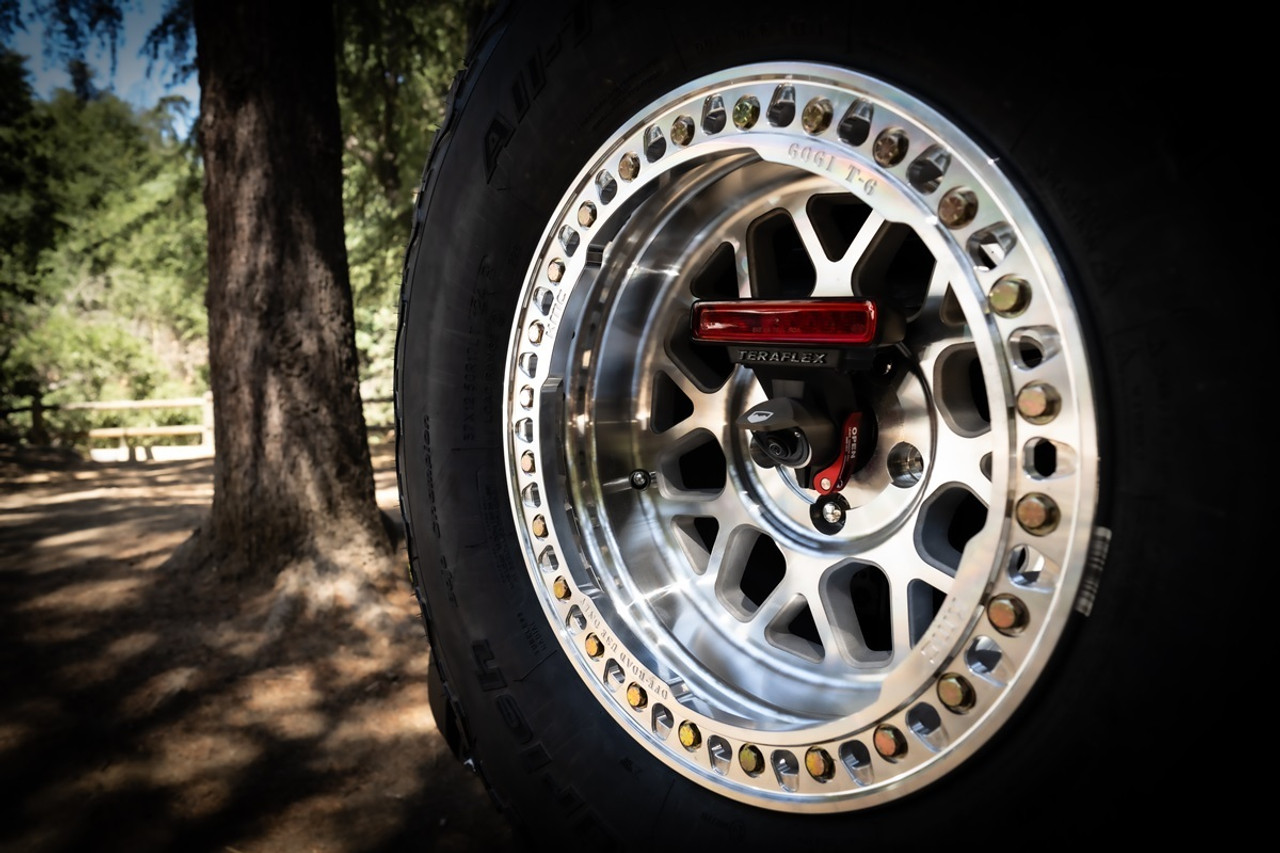 Set 4 KMC KM235 Grenade Crawl Beadlock 20x10 5x5 Machined Wheels 20" -48mm Rims