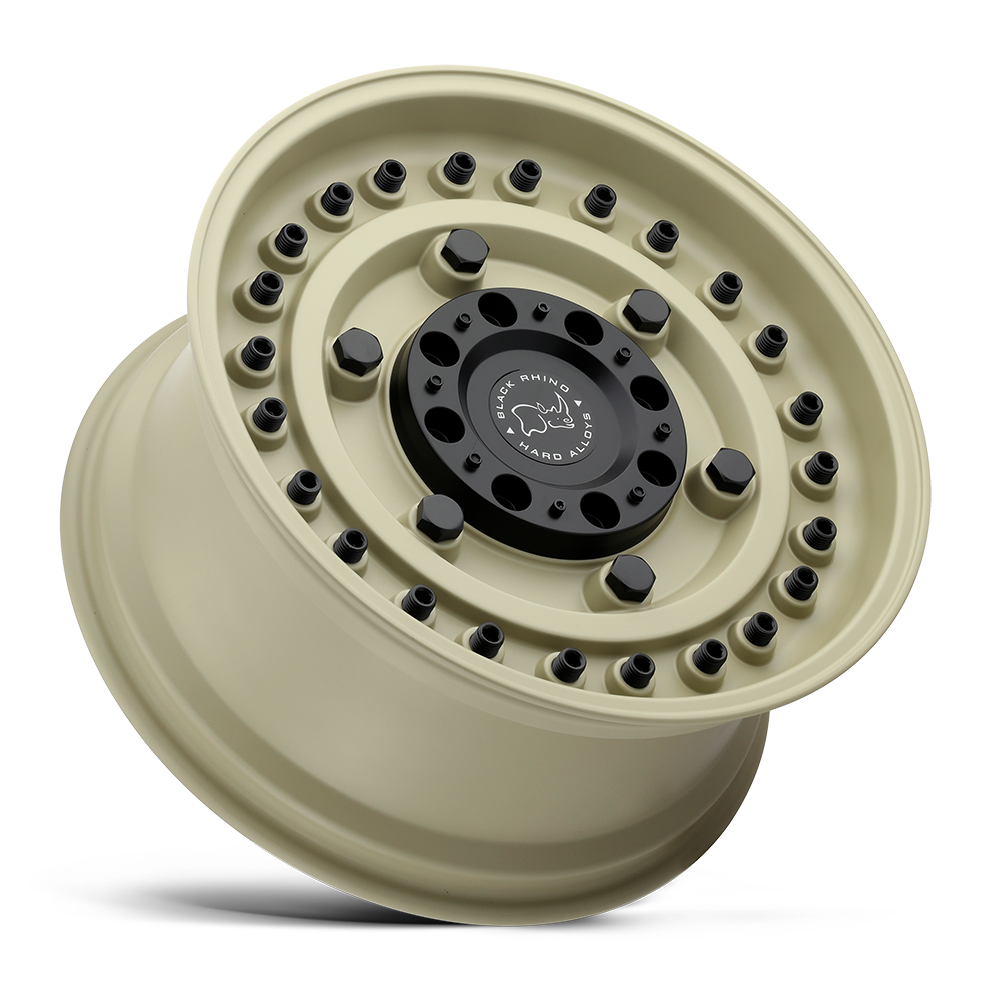 18" Black Rhino Armory 18x9.5 8x180 -18mm Desert Sand Wheel For Chevy GMC Rim