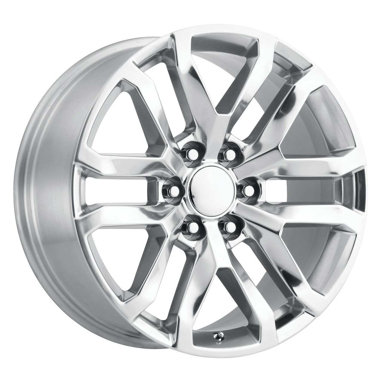 Performance Replicas PR196 20x9 6x5.5 Polished Wheel 20" 28mm Rim
