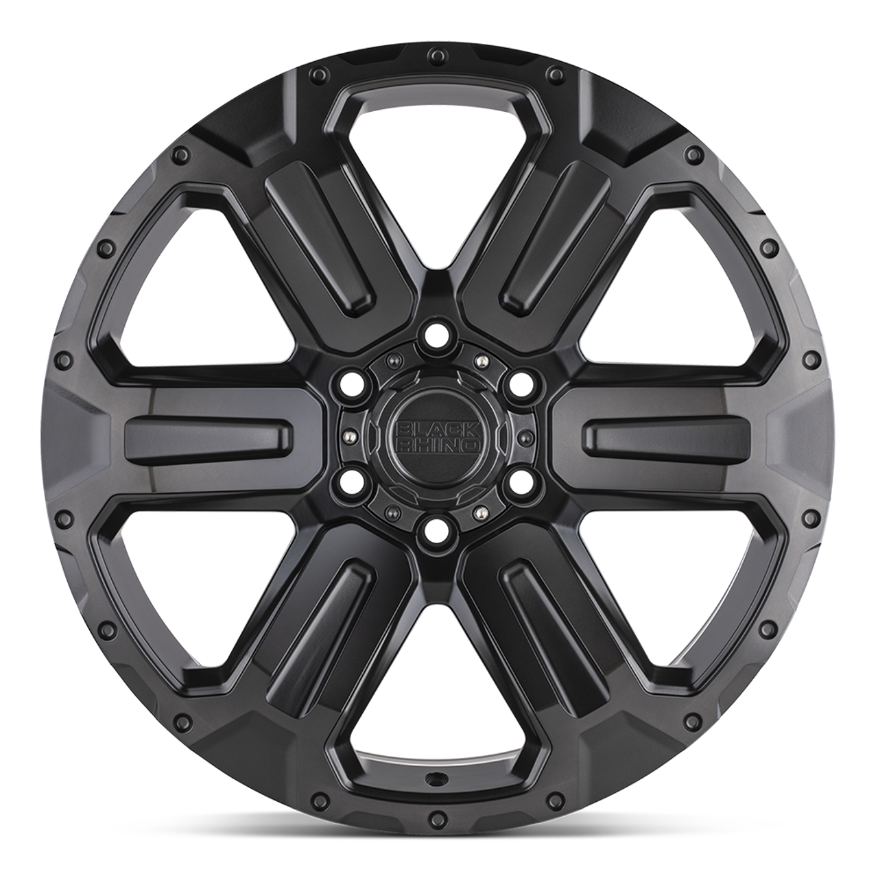 Set 4 Black Rhino Wanaka 18x9 6x5.5 Gunmetal Brushed & Gunmetal Wheels 18" 12mm