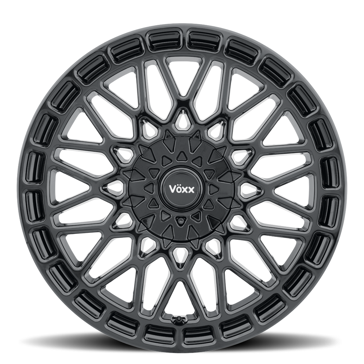 Set 4 18" Voxx V?xx Enzo Gloss Black Wheels 18x8 5x112 5x120 45mm Rims
