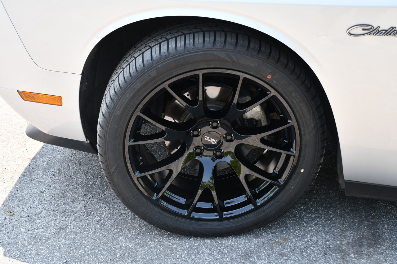 Set 4 20" Voxx Replica Hellcat Gloss Black Wheels 20x9 6x5.5 27mm Rims