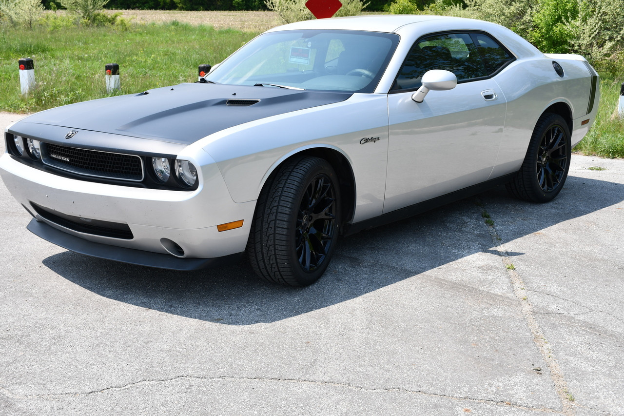 Set 4 20" Voxx Replica Hellcat Gloss Black Wheels 20x9 6x5.5 27mm Rims
